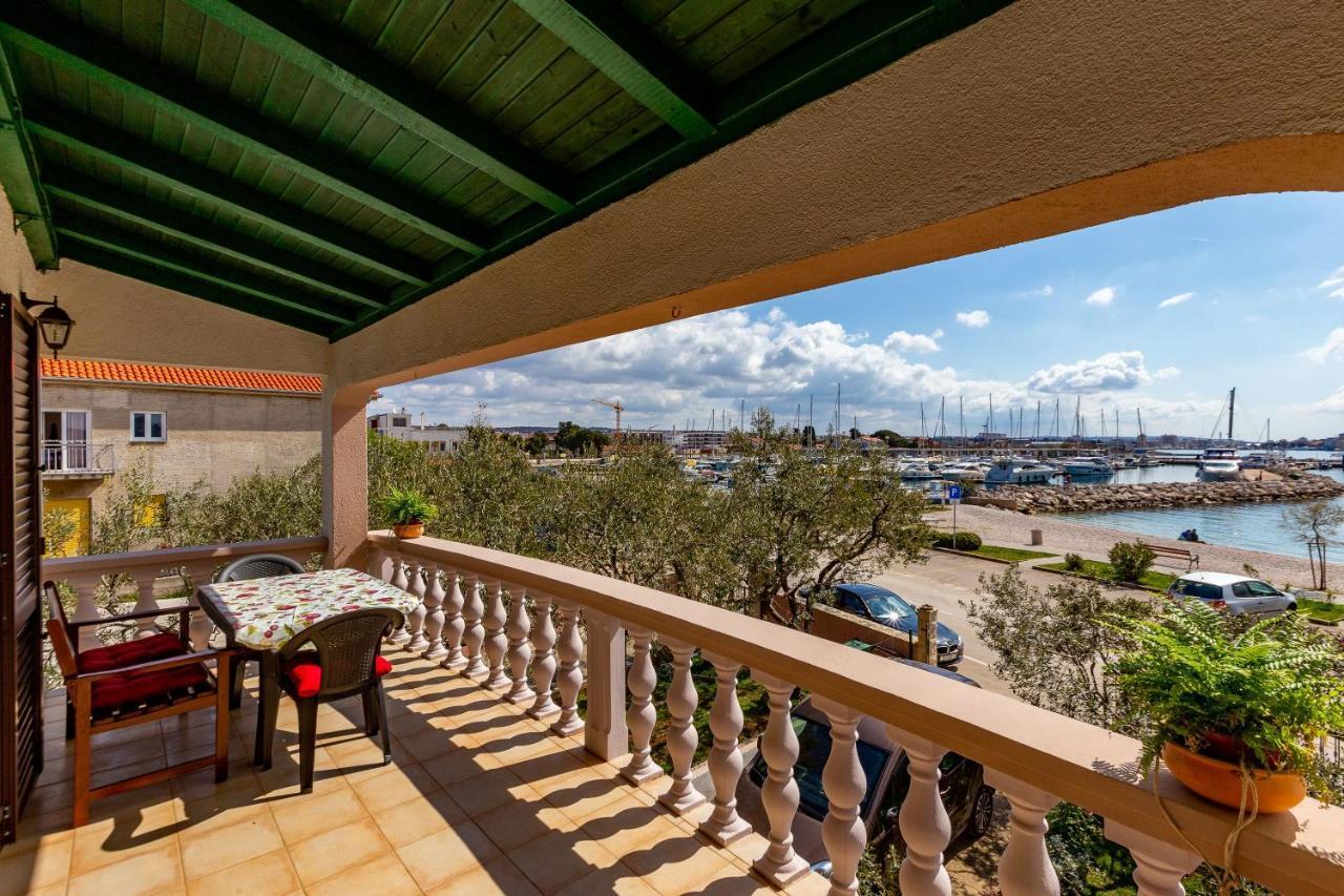 Mare-More Studio W Balcony And Beach Front And View Zadar Ngoại thất bức ảnh